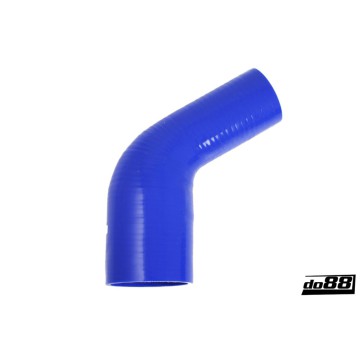 Silicone Hose Blue 60 degree 2,75 - 3,125'' (70 - 80mm)