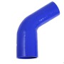 Silicone Hose Blue 60 degree 3,125 - 3,5'' (80-89mm)