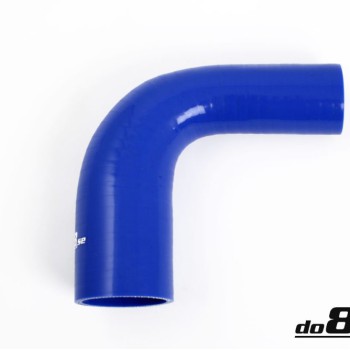 Silicone Hose Blue 90 degree 1,375 - 1,75'' (35-45mm)