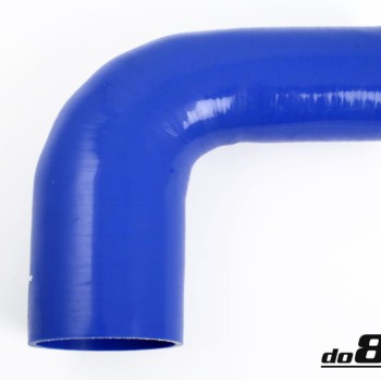 Silicone Hose Blue 90 degree 2,75 - 4'' (70-102mm)
