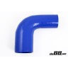Silicone Hose Blue 90 degree 3,125 - 4'' (80-102mm)