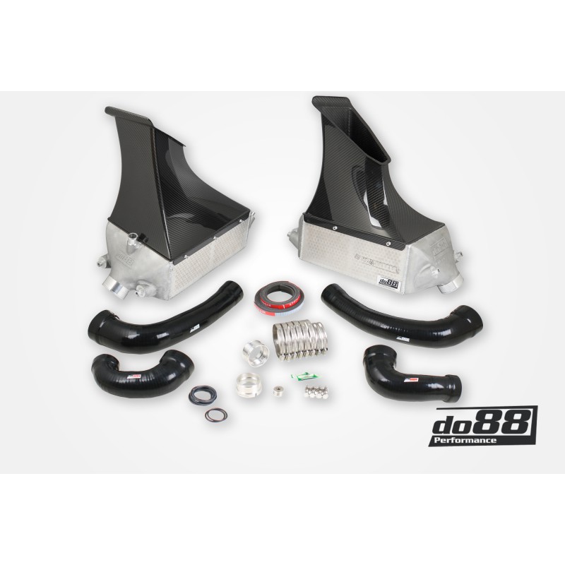 Porsche 911 Turbo (991) Intercooler kit MERA for OEM Y-pipe