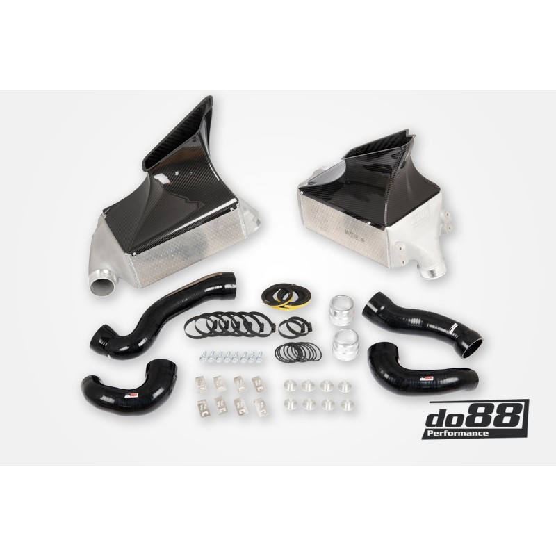 Porsche 911 Turbo (996) Intercooler kit MERA for OEM Y-pipe