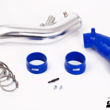 SAAB 9-3 2.8T V6 06-11 Inlet pipe with Blue hoses
