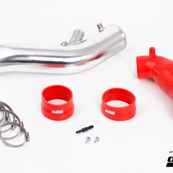 SAAB 9-3 2.8T V6 06-11 Inlet pipe with Red hoses