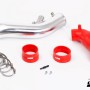 SAAB 9-3 2.8T V6 06-11 Inlet pipe with Red hoses