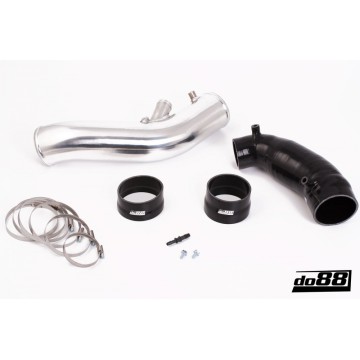 SAAB 9-3 2.8T V6 06-11 Inlet pipe with Black hoses