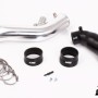 SAAB 9-3 2.8T V6 06-11 Inlet pipe with Black hoses