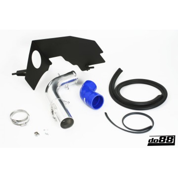SAAB 9-3 2.0T 2005- Turbo intake system without filter, blue hose