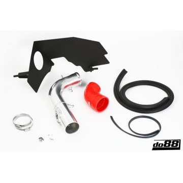 SAAB 9-3 2.0T 2005- Turbo intake system without filter, red hose