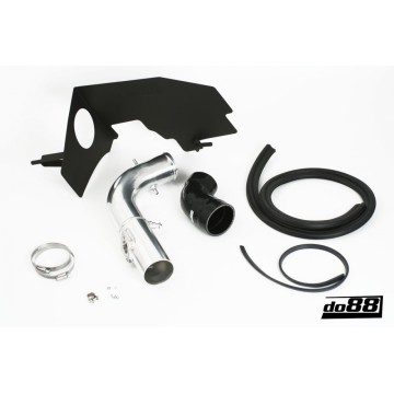 SAAB 9-3 2.0T 2005- Turbo intake system without filter, black hose