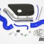 Volvo S60 V60 V70 T6 Inlet pipe, Blue hoses, Carbon fiber cover