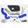 Volvo S60 V60 V70 T6 Inlet pipe, Blue hoses, Plastic cover