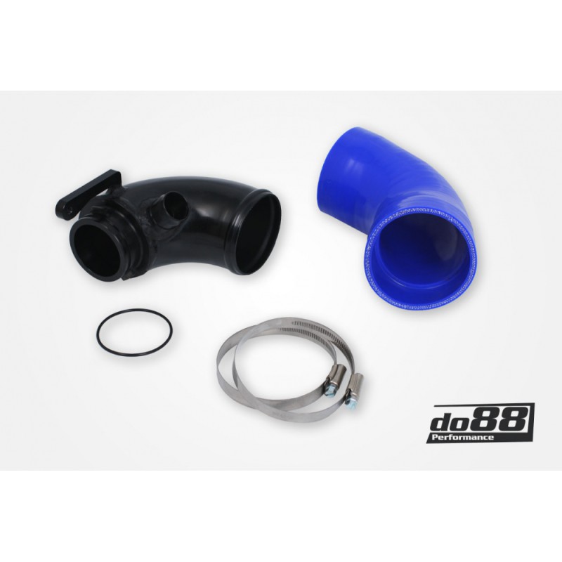 VAG 1.8/2.0 TSI (MQB) Turbo inletpipe, Blue hose, OEM Turbo, do88 Airbox