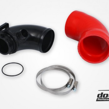 VAG 1.8/2.0 TSI (MQB) Turbo inletpipe, Red hose, Hybrid Turbo, do88 Airbox
