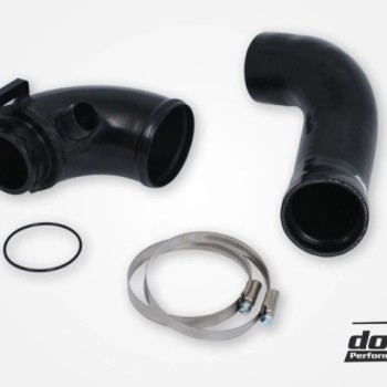 VAG 1.8/2.0 TSI (MQB) Turbo inletpipe, Black hose, OEM Turbo, OEM Airbox