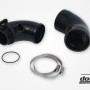 VAG 1.8/2.0 TSI (MQB) Turbo inletpipe, Black hose, OEM Turbo, do88 Airbox