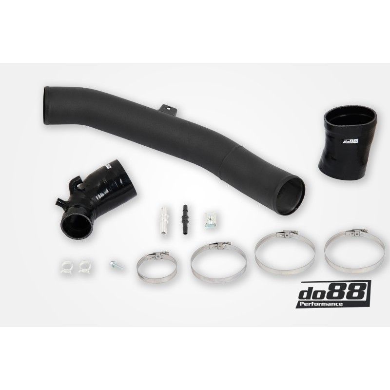 SAAB 9-5 2.8t V6 2010-2011 Inlet pipe with Black hoses