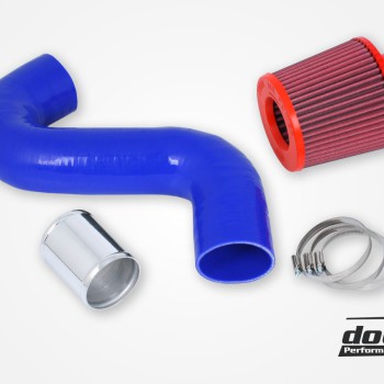 SAAB 9-3 T7 99-02 Cold Air filter relocation kit Blue