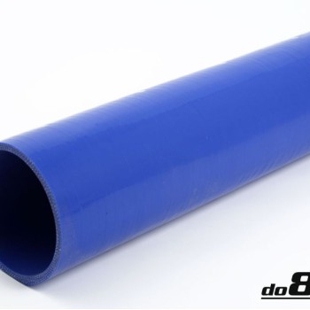 Silicone Hose Blue straight length 4'' (102mm)