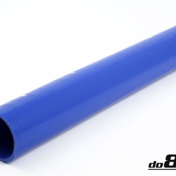 Silicone Hose Blue straight length 3'' (76mm)