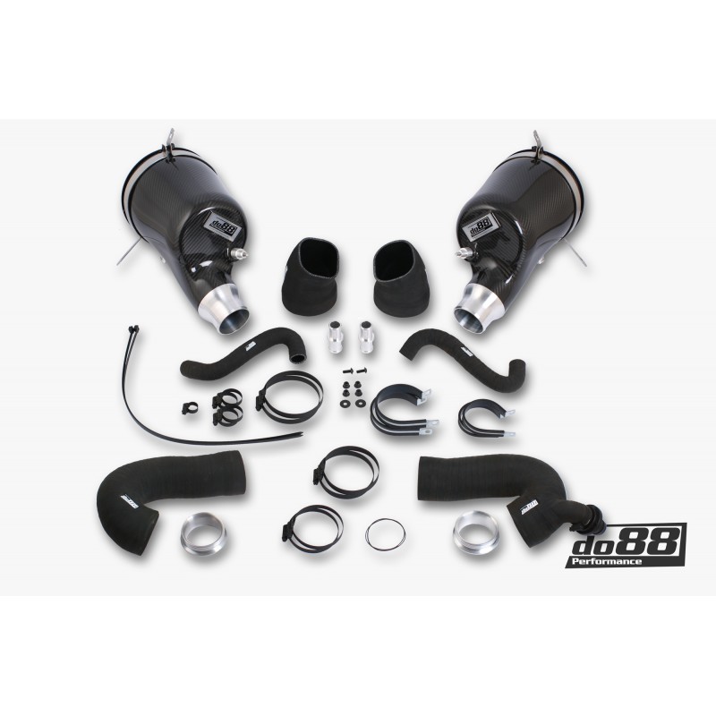 Porsche 911 Carrera (992) Induction system, 66mm outl, with Turbo inlet hoses