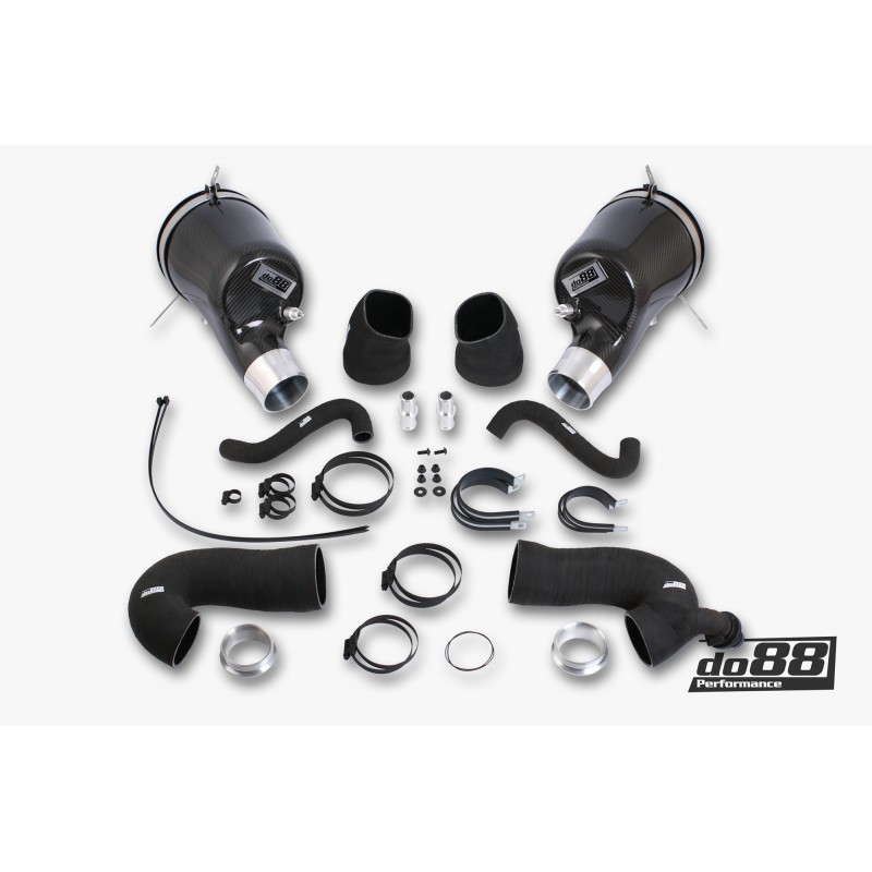 Porsche 911 Carrera (992) Induction system, 80mm outl, with Turbo inlet hoses