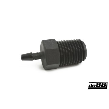 Straight Coupler 3mm 1/4''-18 NPT