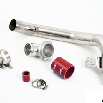 SAAB 900/9-3 94-00 Pressure pipe with Red hoses