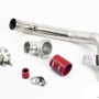 SAAB 900/9-3 94-00 Pressure pipe with Red hoses