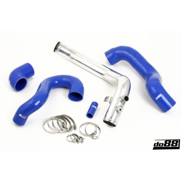 SAAB 9-5 98-01 Pressure pipe with Blue hoses
