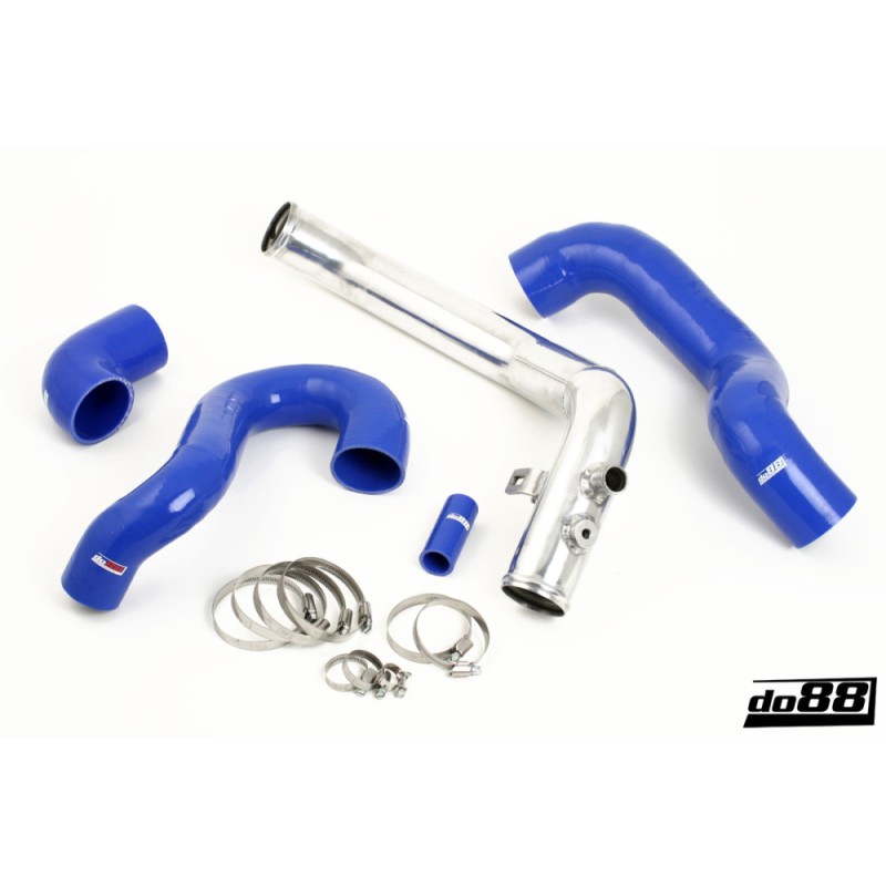 SAAB 9-5 98-01 Pressure pipe with Blue hoses