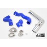 SAAB 9-3 99-02 T7 Pressure pipe with Blue hoses