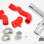 SAAB 9-3 99-02 T7 Pressure pipe with Red hoses