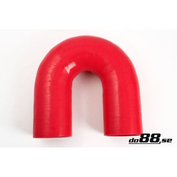 Silicone Hose Red 180 degree 4'' (102mm)