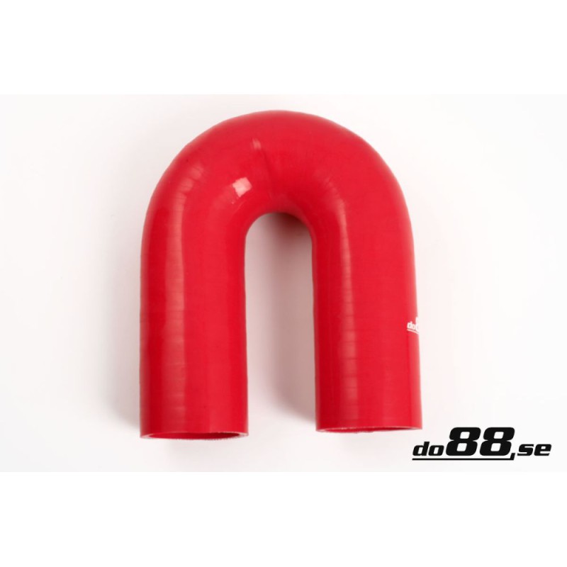 Silicone Hose Red 180 degree 1'' (25mm)