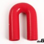 Silicone Hose Red 180 degree 1,75'' (45mm)