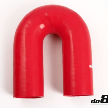 Silicone Hose Red 180 degree 2,25'' (57mm)