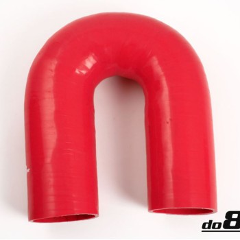 Silicone Hose Red 180 degree 2,5'' (63mm)