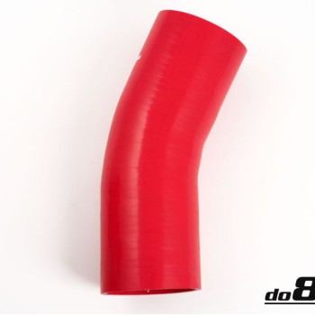 Silicone Hose Red 25 degree 3,5'' (89mm)