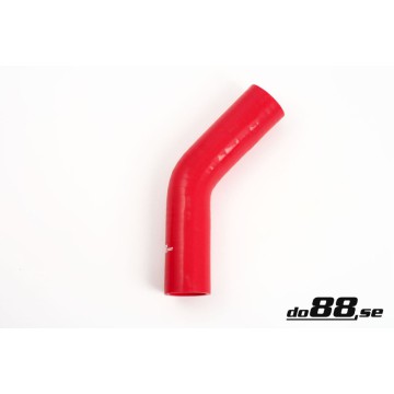Silicone Hose Red 45 degree 1'' (25mm)