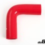 Silicone Hose Red 90 degree 1'' (25mm)