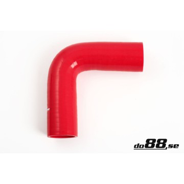 Silicone Hose Red 90 degree 1,75'' (45mm)