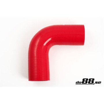 Silicone Hose Red 90 degree 2,375'' (60mm)