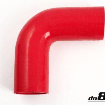 Silicone Hose Red 90 degree 3'' (76mm)