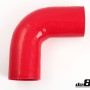 Silicone Hose Red 90 degree 3,125'' (80mm)