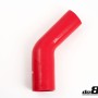 Silicone Hose Red 45 degree 2 - 2,375'' (51 - 60mm)