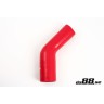Silicone Hose Red 45 degree 2 - 2,375'' (51 - 60mm)