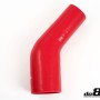 Silicone Hose Red 45 degree 3 - 4'' (76 - 102mm)