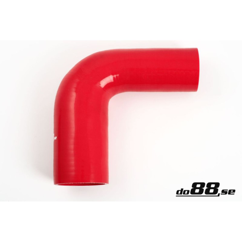 Silicone Hose Red 90 degree 2 - 2,5'' (51 - 63mm)